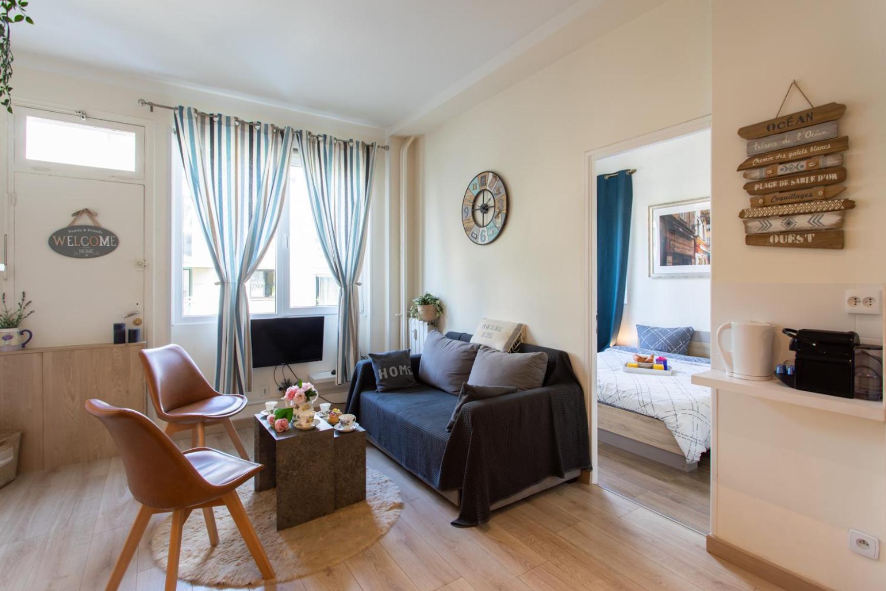 Boutique Apartment La Lavande Free Parking 10 Min Walk Nice Exterior photo
